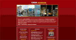 Desktop Screenshot of casa-habana.hospedajecubano.com